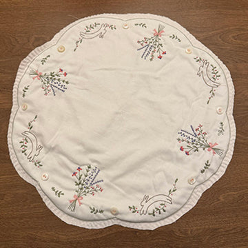 Bunnies and Blossome Tabletopper Embroidery Kit