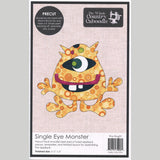 Single Eye Monster Precut Fused Appliqué Pack