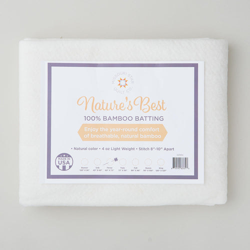 Missouri Star Nature's Best Bamboo Batting - Throw