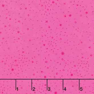 Chicken Scratch - Fuchsia Yardage