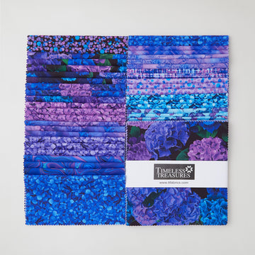 Midnight Bloom 10" Squares