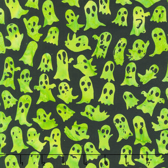 Tonga Batiks - Haunted Ghost Goblin Yardage