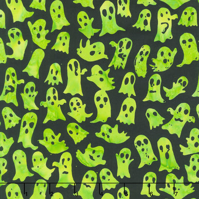 Tonga Batiks - Haunted Ghost Goblin Yardage