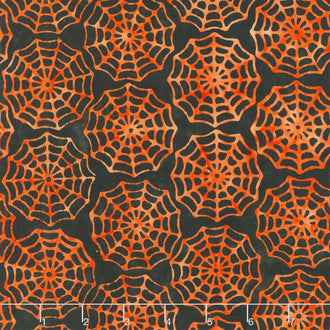 Tonga Batiks - Haunted Spider Webs Trick Yardage