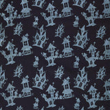 Tonga Batiks - Haunted Haunted House Ghost Yardage