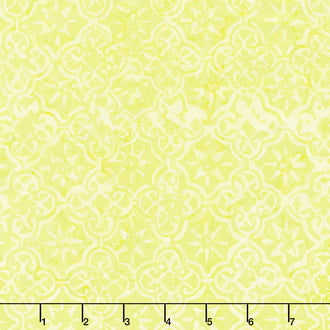 Tonga Batiks - Pastel Geo Mint Yardage