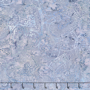 Tonga Batiks - Plumberry Textured Hearts Thistle Yardage