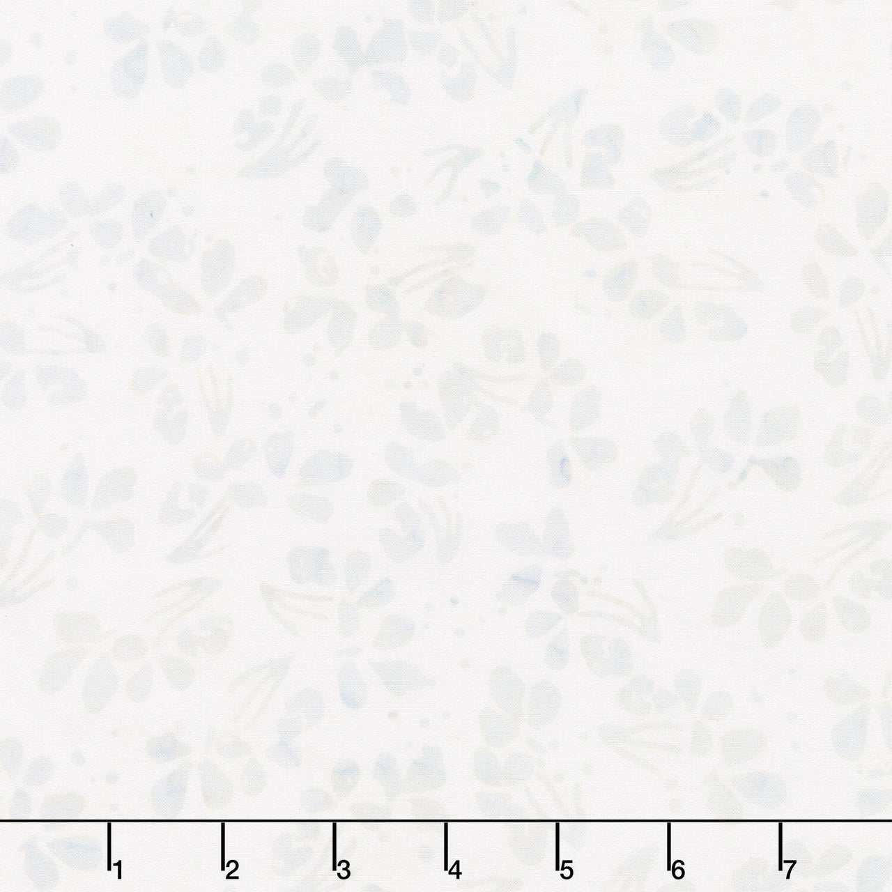 Tonga Batiks - Plumberry Fossil Ferns Quartz Yardage