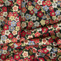 Lotus Garden - Cherry Blossoms Black Metallic Yardage