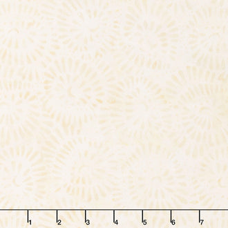 Bead Flowers Cream Yardage