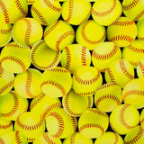 Sports - Packed Softball Yellow Yardage