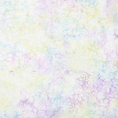 Tonga Batiks - Dreamer Stamped Flowers Soft Yardage