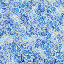 Escapade - Scroll Purple Metallic Yardage