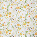 You Are My Sunshine - Daisies & Sunflowers With Text Beige Yardage