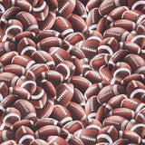 Sports - Packed Football Ball Brown Yardage