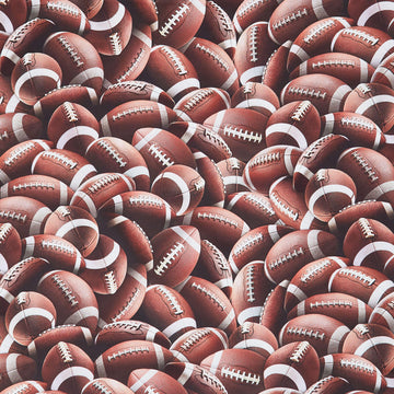 Sports - Packed Football Ball Brown Yardage