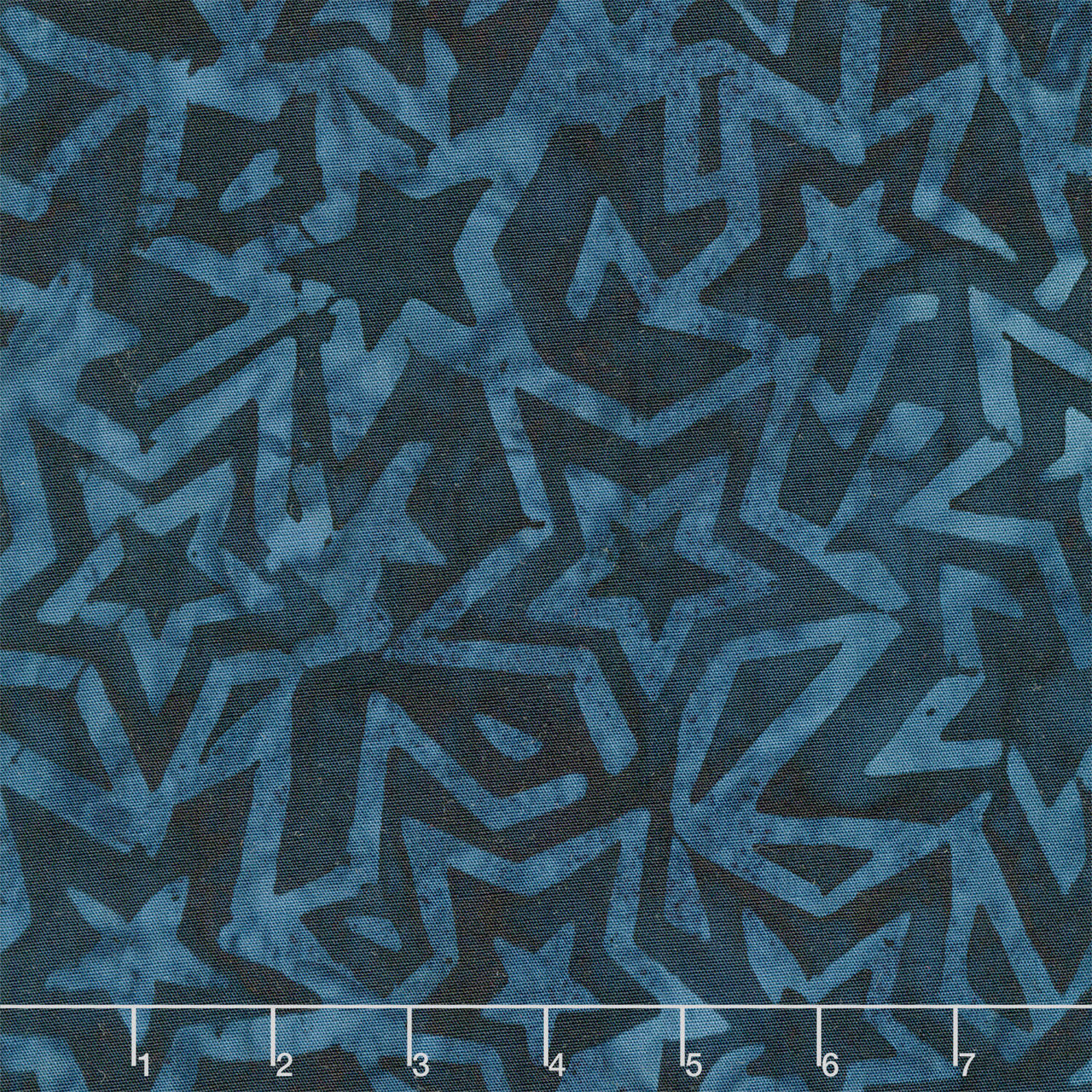 Tonga Batiks - Patriot's Pride Packed Star Outline Patriot Yardage