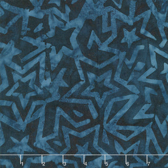 Tonga Batiks - Patriot's Pride Packed Star Outline Patriot Yardage