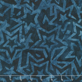 Tonga Batiks - Patriot's Pride Packed Star Outline Patriot Yardage