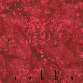 Tonga Batiks - Patriot's Pride Ticker Tape Confetti Crimson Yardage