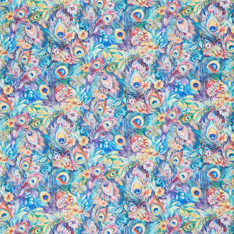 Wild Beauty - Fantasy Plumes & Floral Dream Yardage