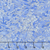 Moonlight - Waves Metallic Yardage