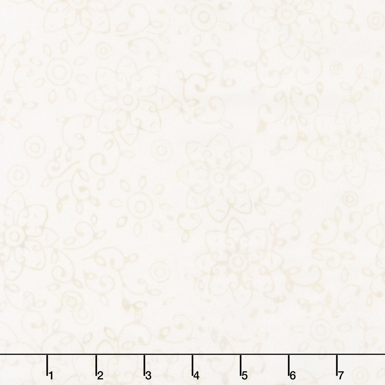 Tonga Batiks - Linen Swirl Vine & Floral Cloud Yardage