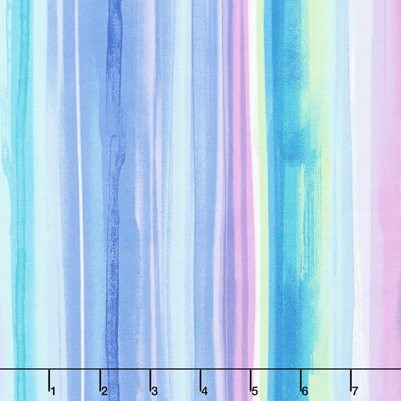 Dream - Multi Stripes Multi Digitally Printed Yardage