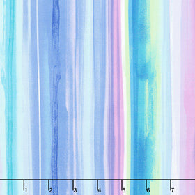Dream - Multi Stripes Multi Digitally Printed Yardage