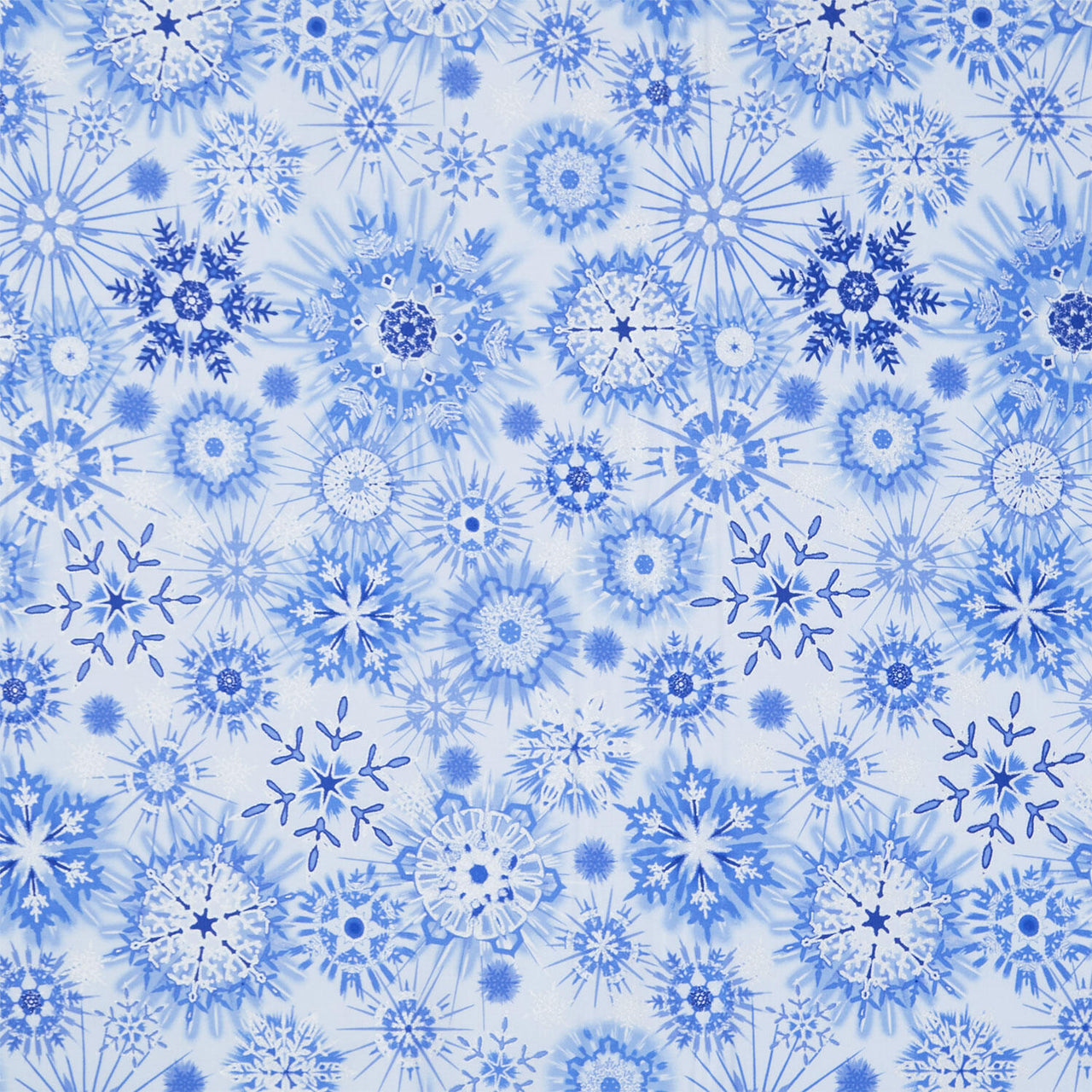 ICE - Glitter Frost Sky Metallic Yardage