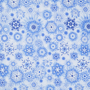 ICE - Glitter Frost Sky Metallic Yardage
