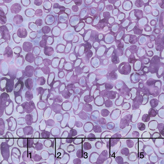 Tonga Batiks - Floating Dots Grape Yardage