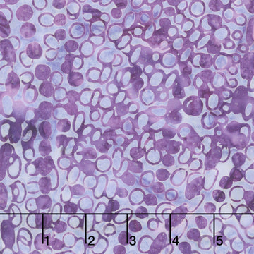 Tonga Batiks - Floating Dots Grape Yardage