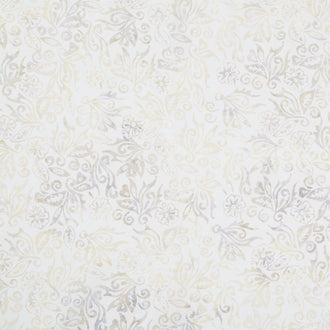 Tonga Batiks - Stamped Leaves & Flowers Sprout Yardage