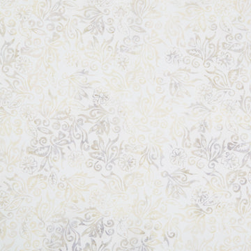 Tonga Batiks - Stamped Leaves & Flowers Sprout Yardage