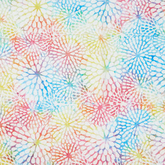 Tonga Batiks - Happy Accents Dahlias Cheer Yardage