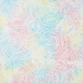 Tonga Batiks - Happy Accents Dotty Spiral Smile Yardage