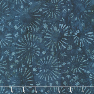 Tonga Batiks - Luna Snazzy Swirls Eclipse Yardage