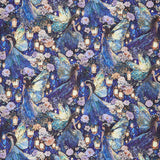 Lumiere - Lantern Fairy Floral Multi Digitally Printed Yardage