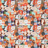 Dogs - Packed Dogs Multi Yardage