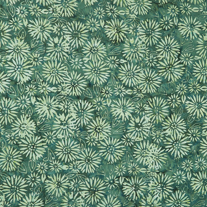 Tonga Batiks - Valley Blossom Daisy Block Vine Yardage