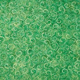 Tonga Batiks - Valley Blossom Fiesta Flower Fern Yardage