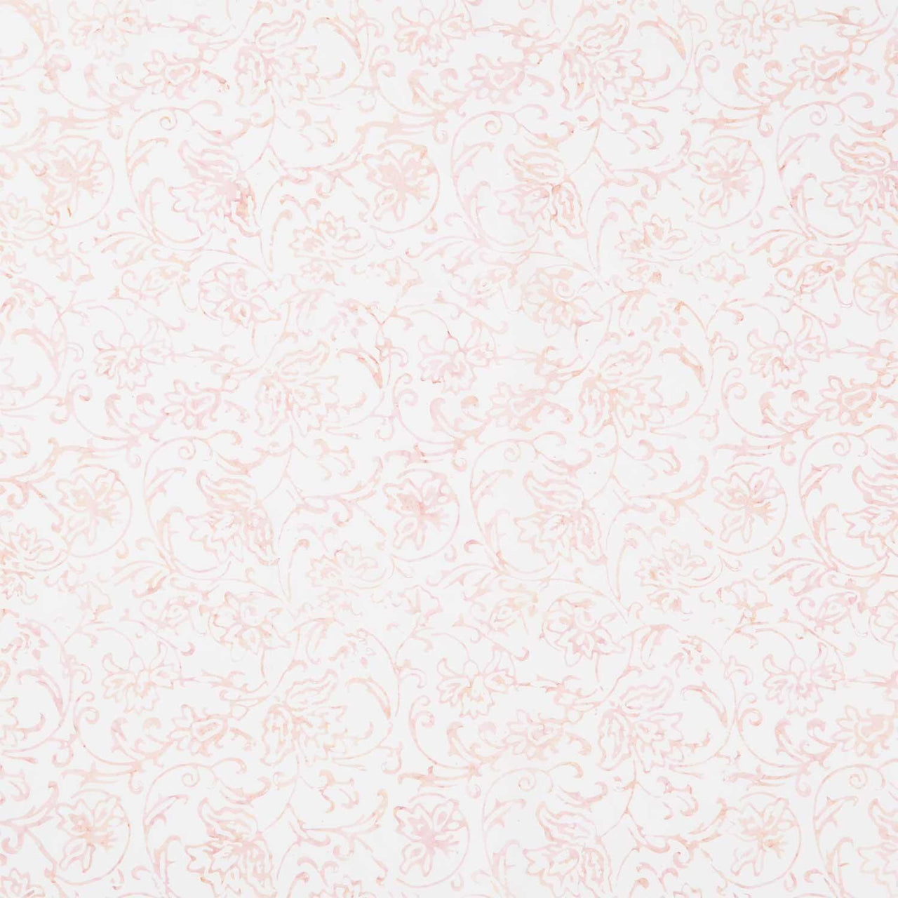 Tonga Batiks - Geranium Gilded Scroll Soft Yardage