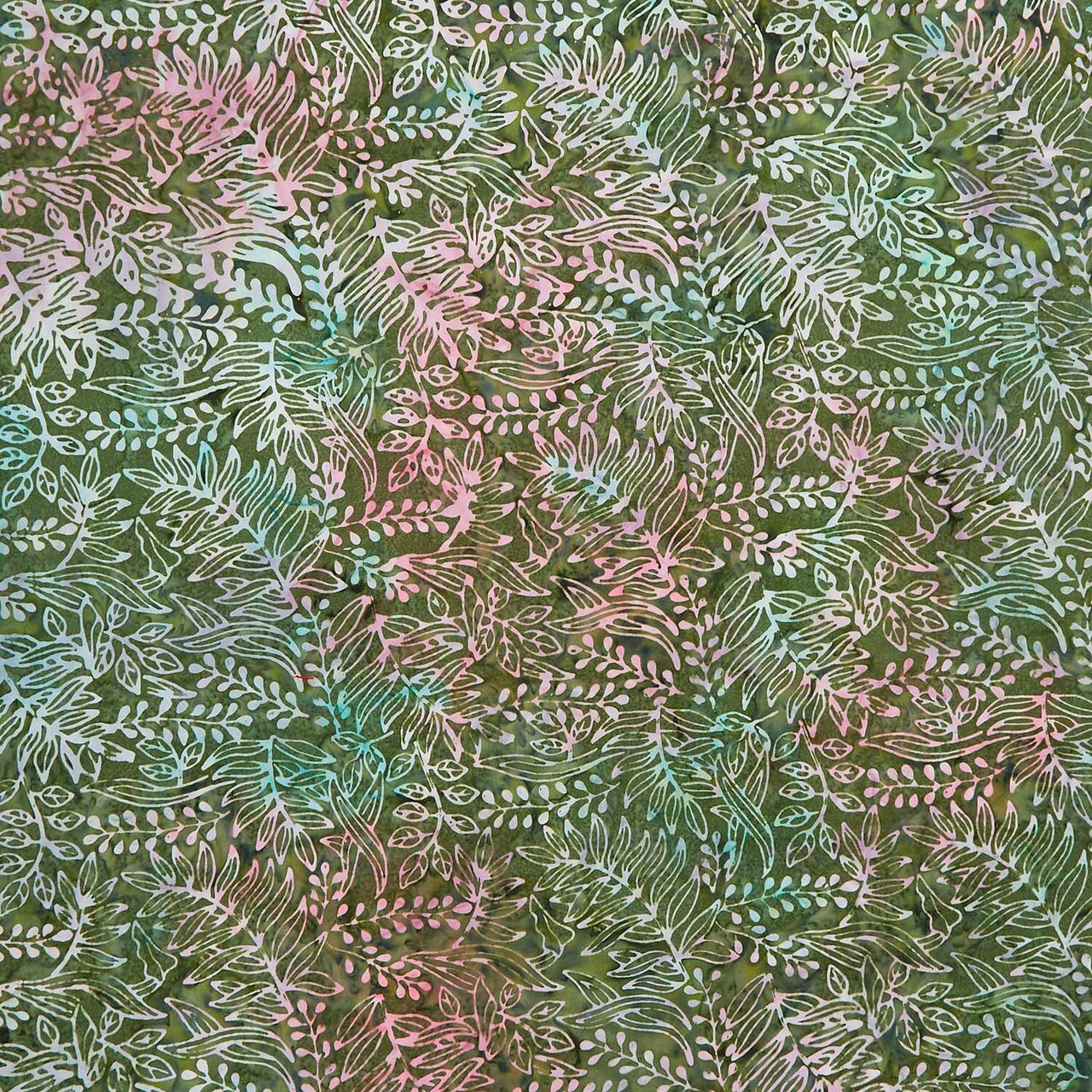 Tonga Batiks - Geranium Fern Valley Clover Yardage