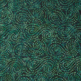 Tonga Batiks - Geranium Mosaic Swirl Emerald Yardage