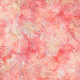 Tonga Batiks - Geranium Floral Coral Yardage