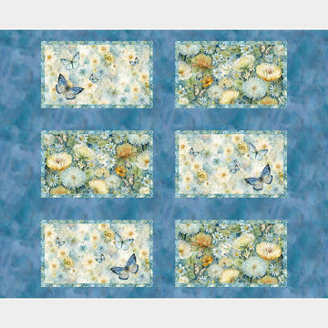 Forest Whispers - Floral Placemat Panel