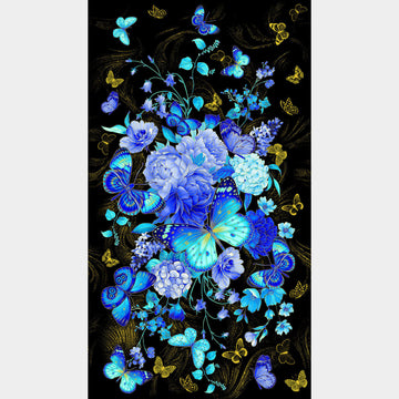 Escapade - Butterfly Black Metallic Panel