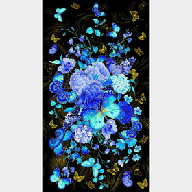 Escapade - Butterfly Black Metallic Panel