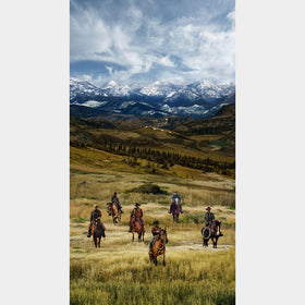 Home On The Range - Western Scenic Multi Panel